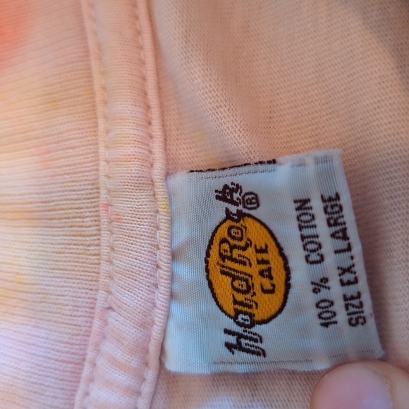 Hard Rock cafe tie dye shirt size XL - Picture 7 of 9